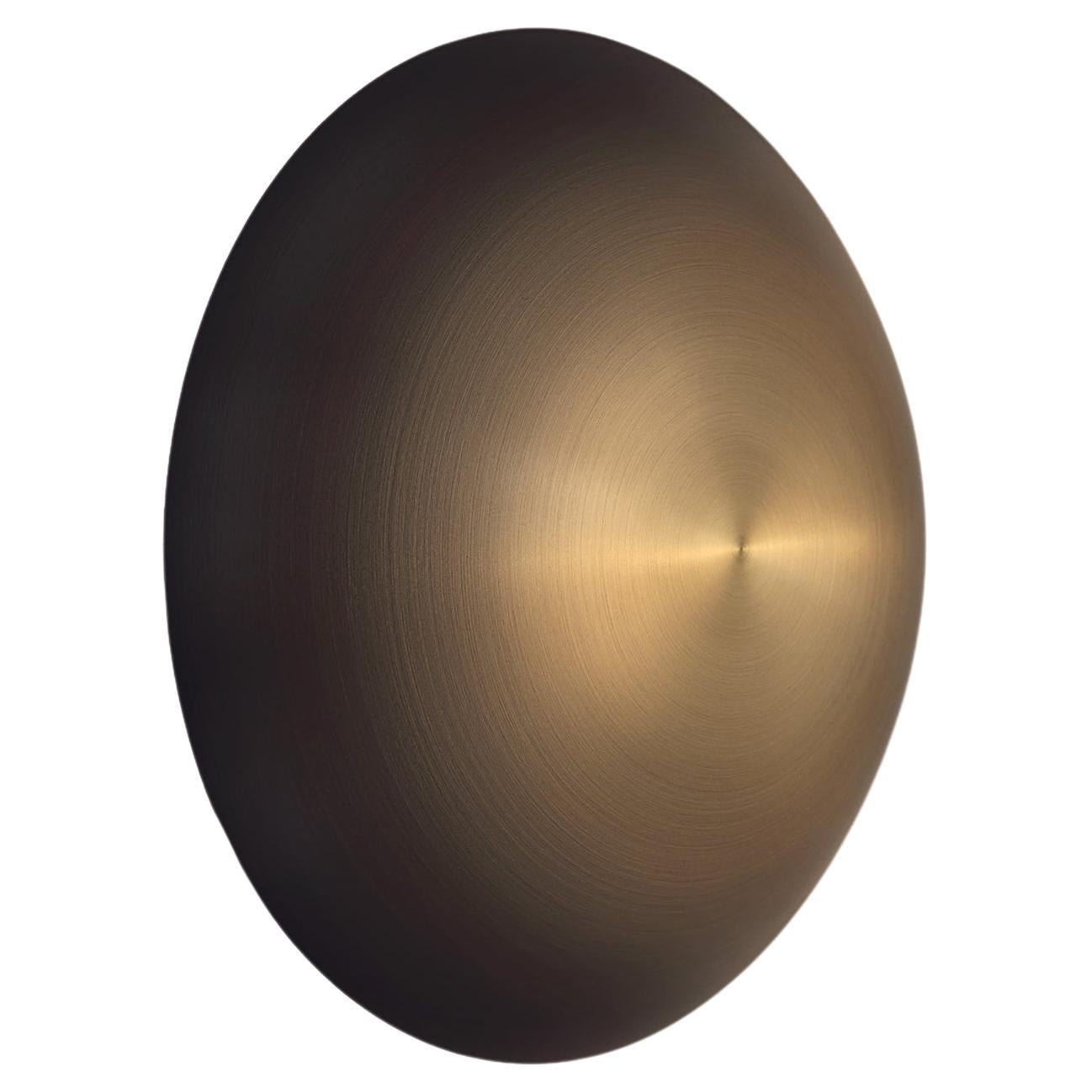 Cosmic 'Comet Ore 20' Bronze Gradient Patinated Brass Wall Light, Sconce For Sale