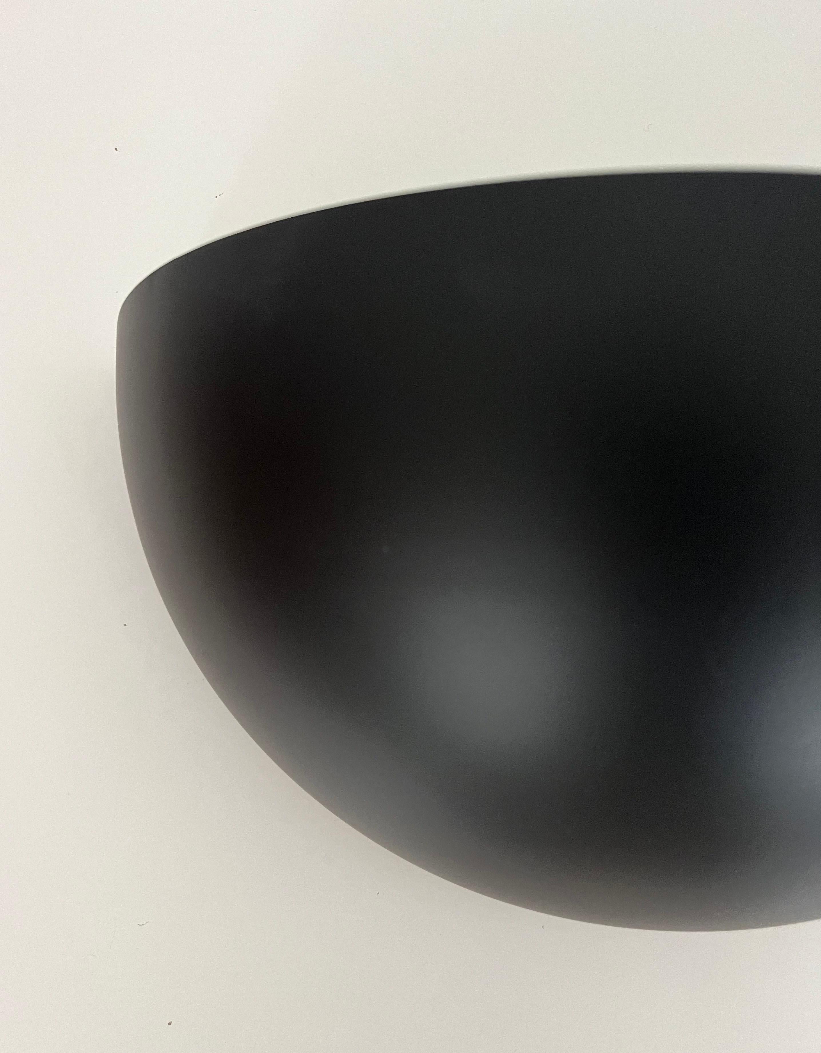 Mid-Century Set of Four Black Metal Wall Sconces by Estiluz, Barcelona, 1970s For Sale 10