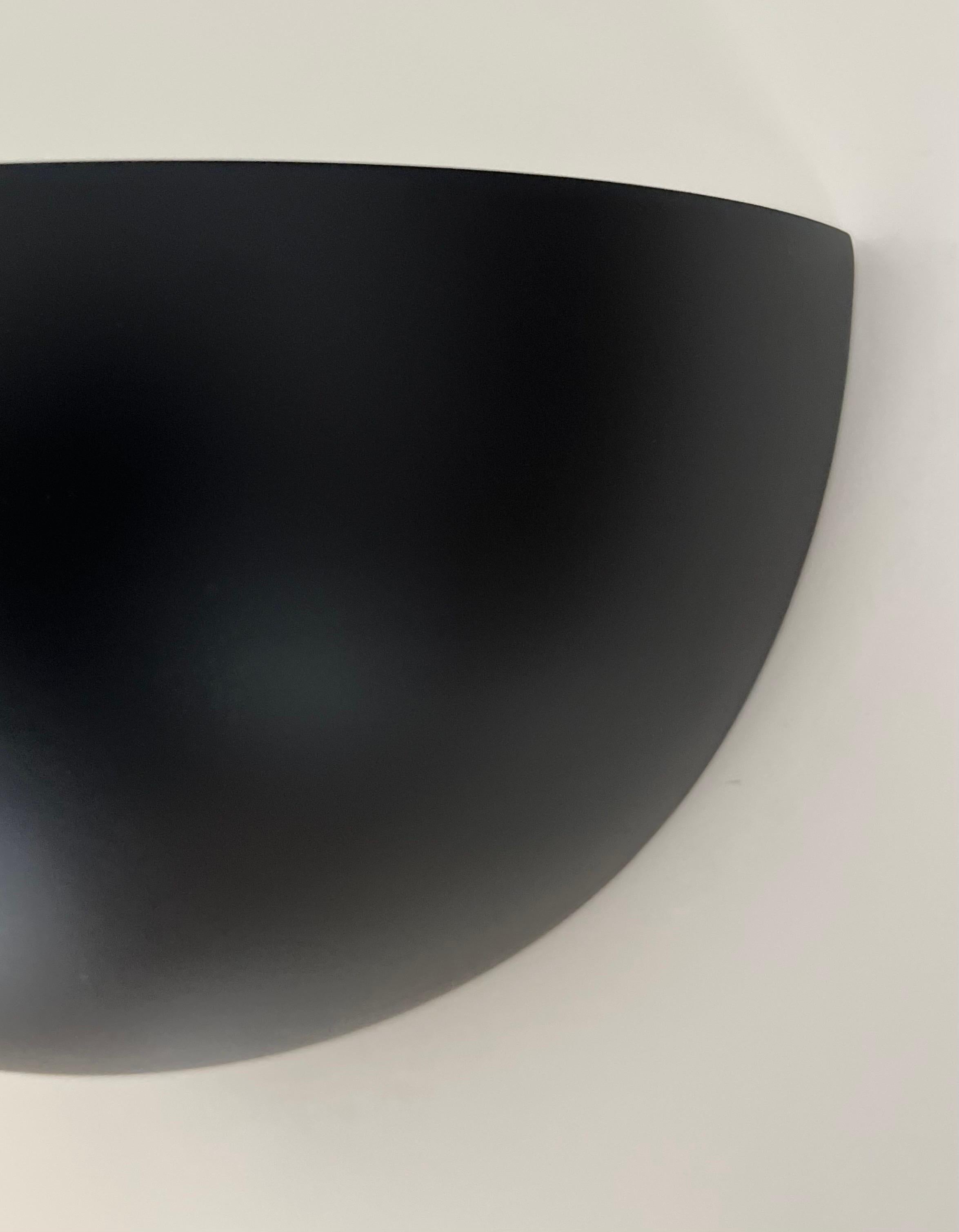 Mid-Century Set of Four Black Metal Wall Sconces by Estiluz, Barcelona, 1970s For Sale 11