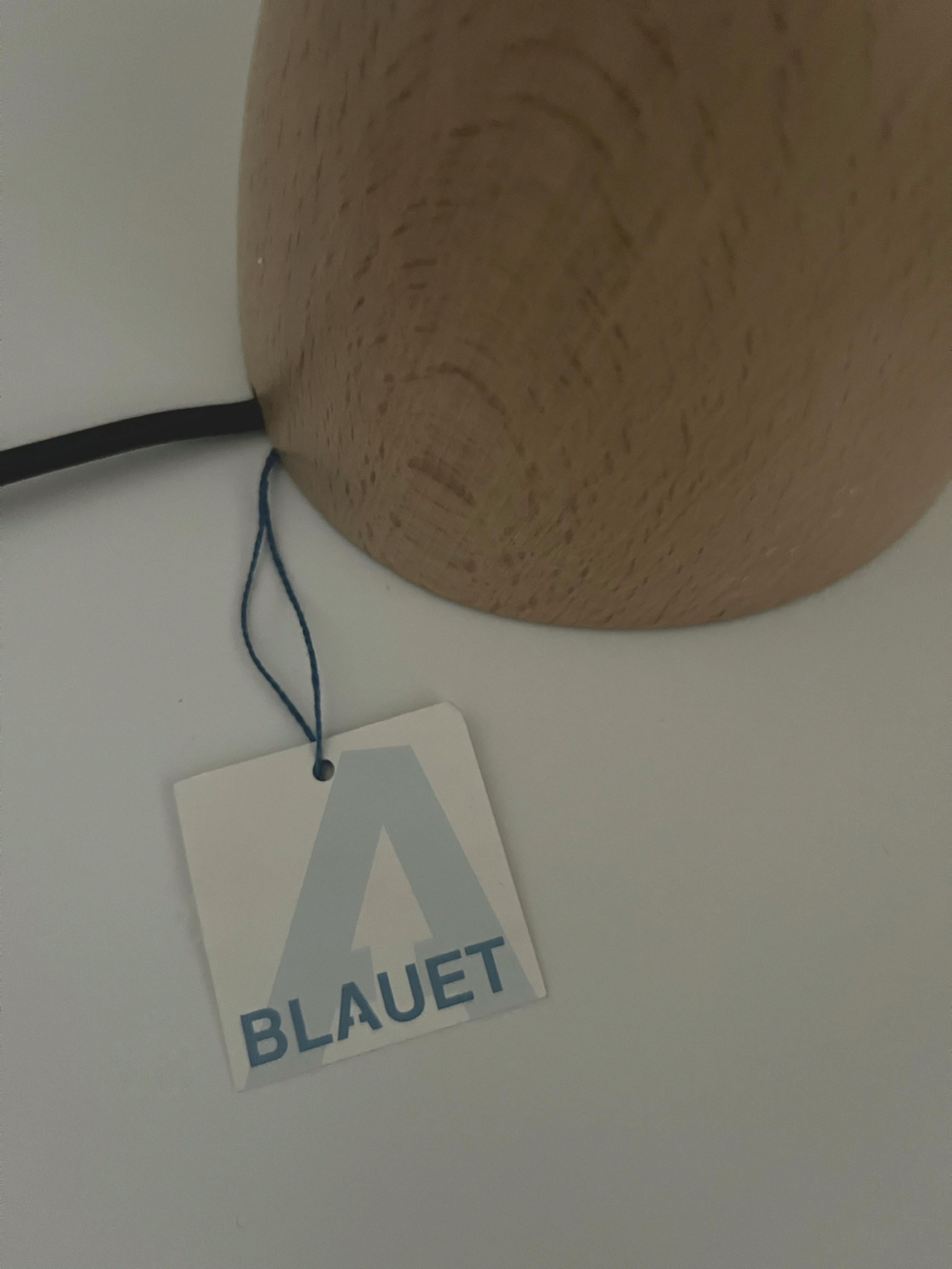 Postmodernes Paar „Bonsai“-Holz-Tischlampen von Blauet, Barcelona, 1990er Jahre im Angebot 6