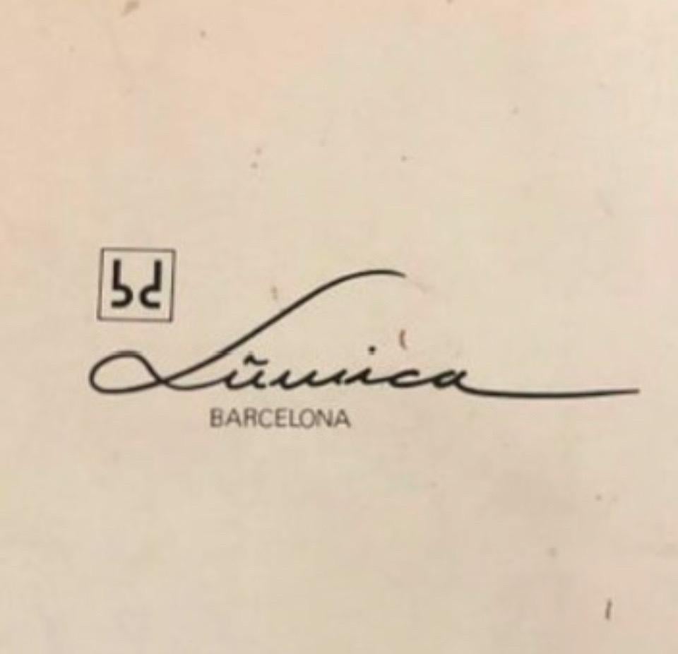 Fin du 20e siècle Lampadaire mi-siècle chromé de BD Lumica, Barcelone, 1970 en vente