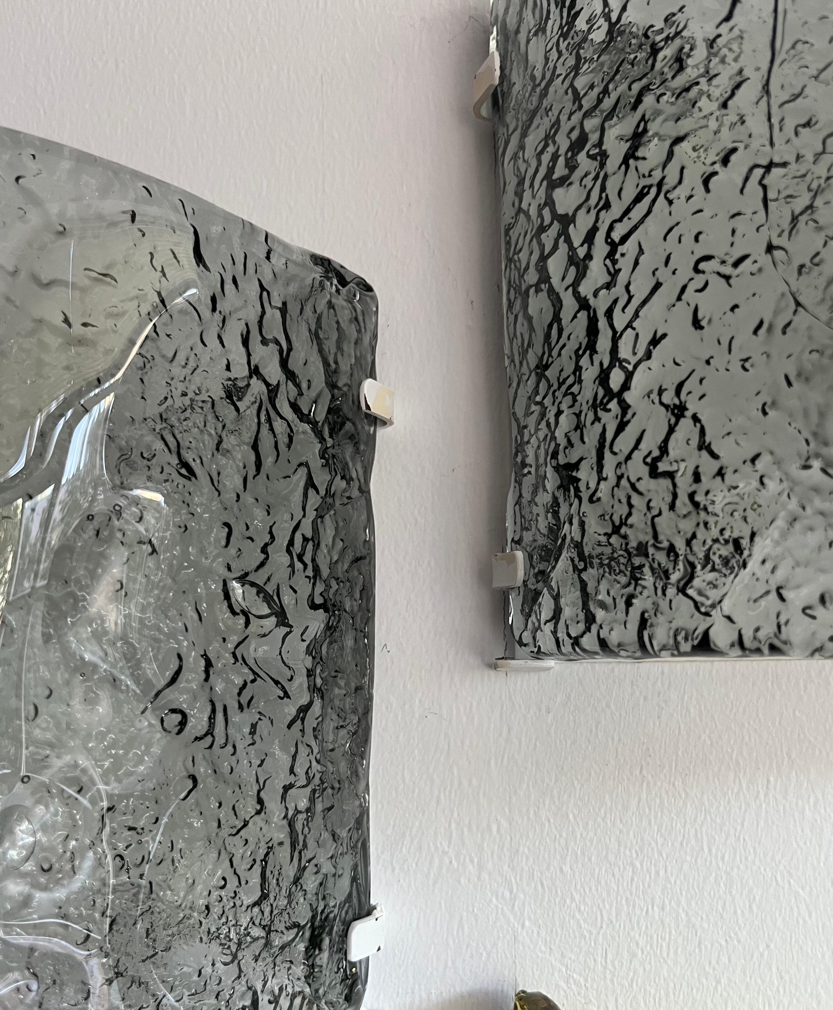 Apliques de pared Mural de Murano de mediados de siglo de Carlo Nason para AV.Mazzega, década de 1970 en venta 11