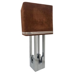 Large Midcentury Table Lamp by Willy Rizzo for BD Lumica, 1970s