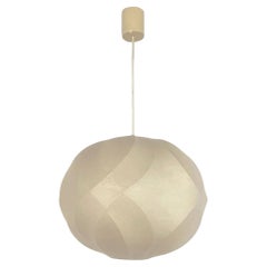 Lampadario Cocoon tedesco di metà secolo di Friedel Wauer per Goldkant, anni '60