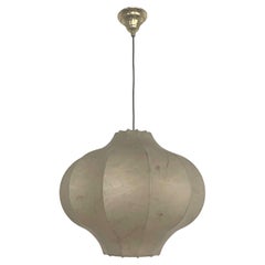 Deutscher „Cocoon“-Kronleuchter aus der Mitte des Jahrhunderts von Goldkant Leuchten, 1960er Jahre