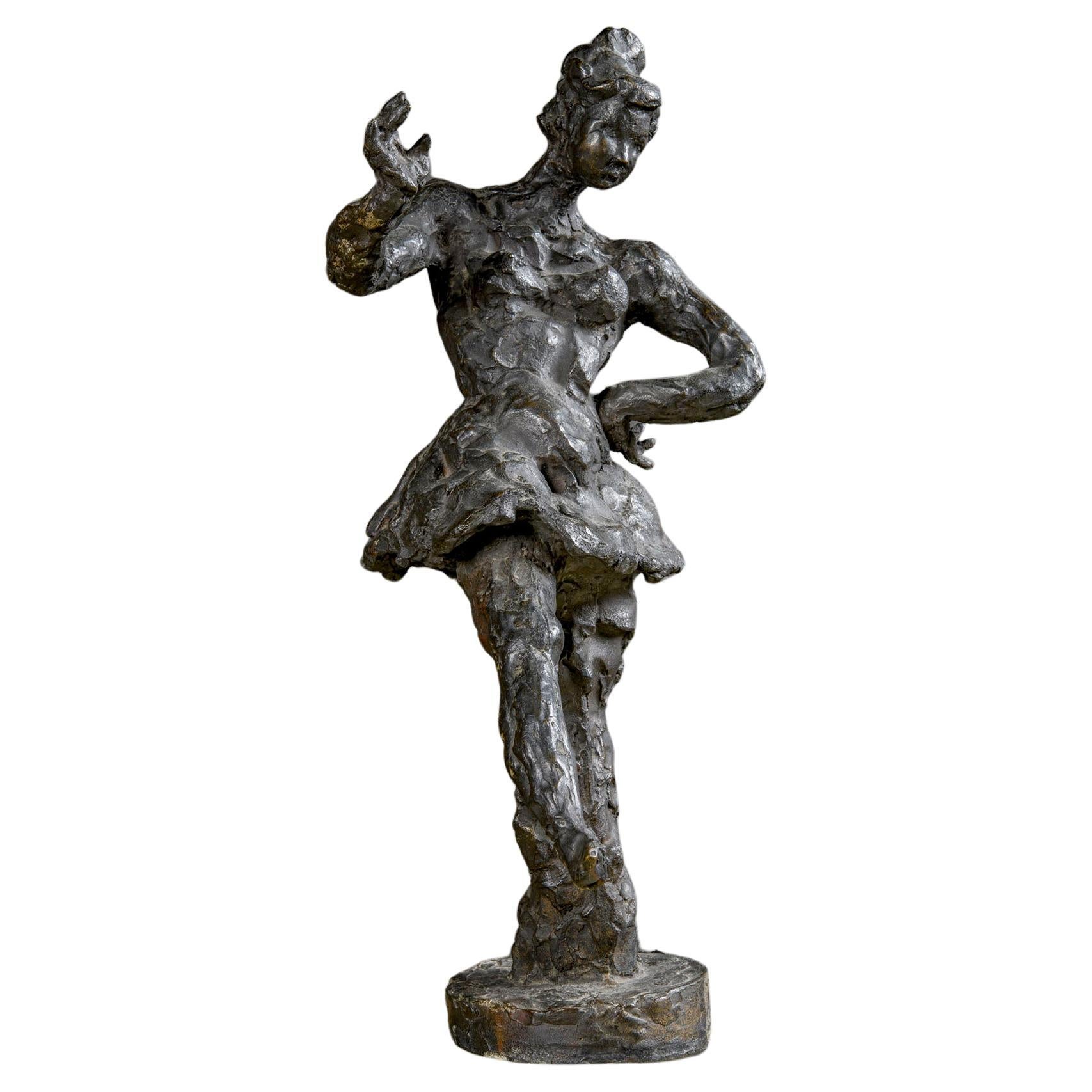 Luigi Broggini Catalogued Bronze Sculpture  For Sale