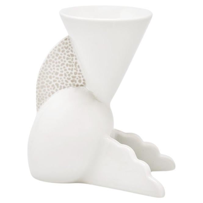 Onega White Porcelain Cup, by Matteo Thun from Memphis Milano