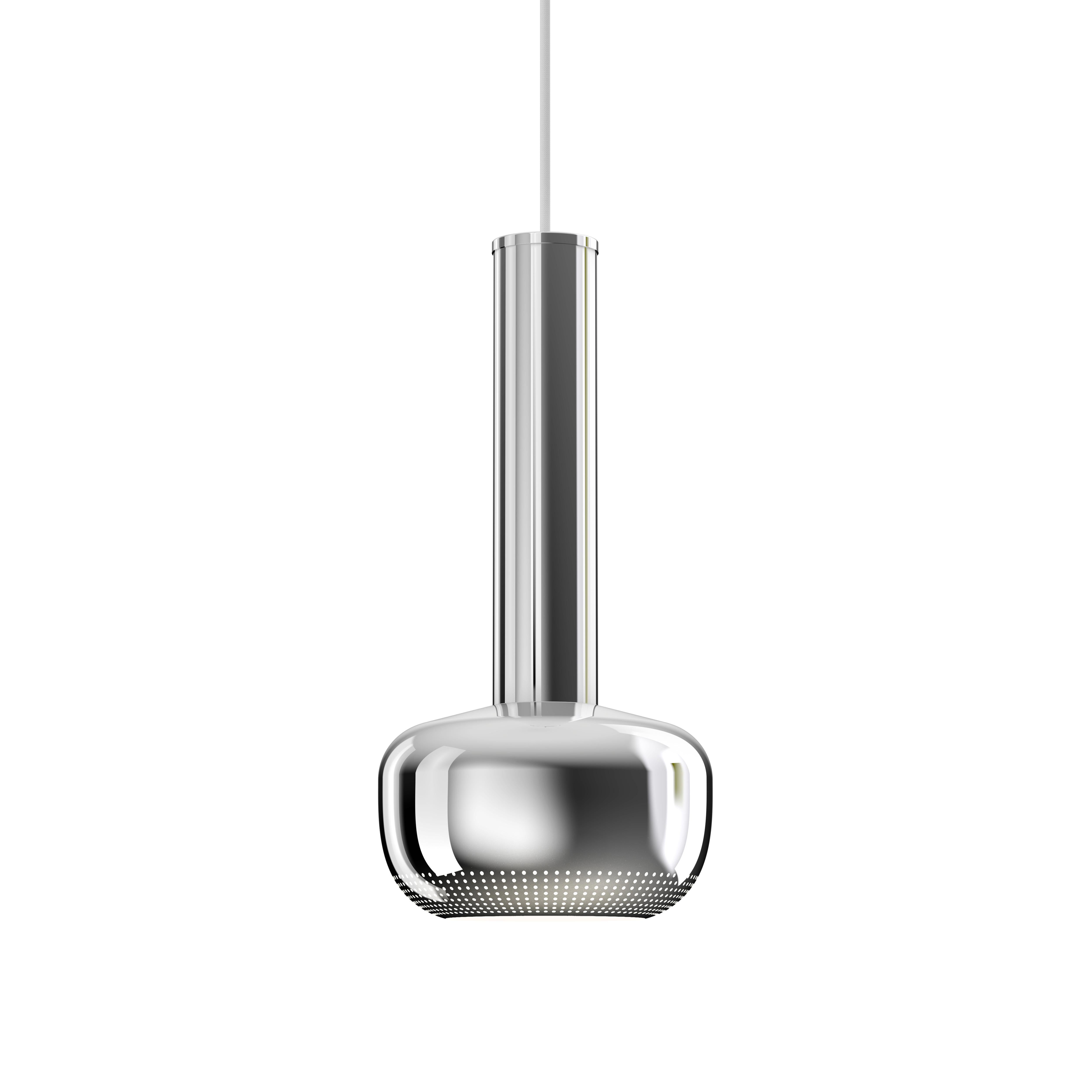 For Sale: Silver (chrome.jpg) Louis Poulsen VL56 Pendant by Vilhelm Lauritzen 8