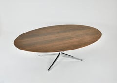 Oval Dining Table by Florence Knoll for Knoll International 1960S