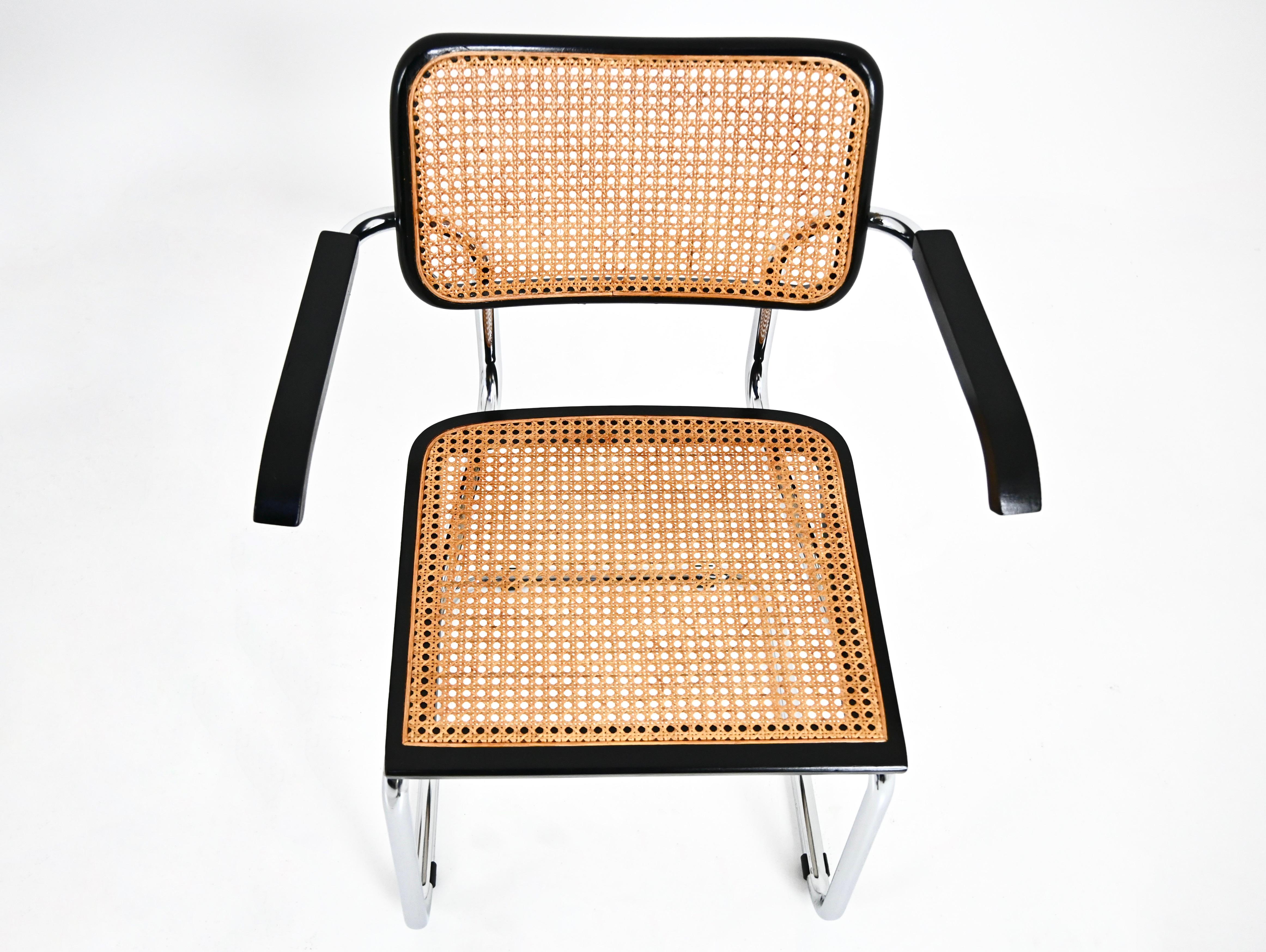Esszimmerstühle im Stil B32 von Marcel Breuer, 4er-Set im Angebot 3
