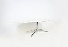 Oval Dining table by Florence Knoll for Knoll, 1960s