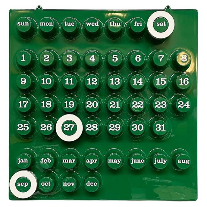 Italienischer postmoderner Wandkalender „Perpetual Calendar“ von Della Beffa für Ring a Date, 2000er Jahre