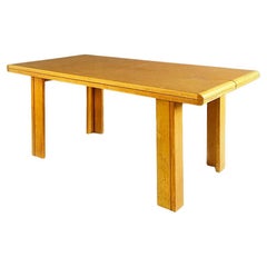 Table italienne moderne en bois de Gigi Sabadin, années 1980