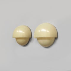 Italienische Wandleuchten aus Kunststoff im Mid-Century-Modern-Stil von Mania Magistretti, Artemide, 1960er Jahre