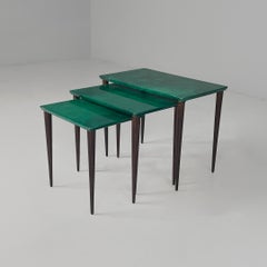 Italian mid-century modern wood and parchment by Aldo Tura, 1960s
