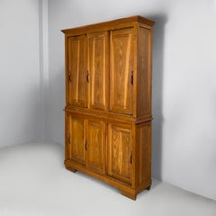 Aparador italiano de estilo Art Nouveau de madera, década de 1920