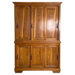 Aparador italiano de estilo Art Nouveau de madera, década de 1920