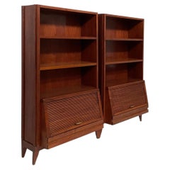 Italienisches Sideboard im Mid-Century-Modern-Stil aus Holz, 1960er Jahre