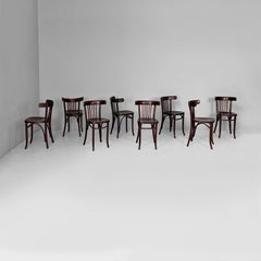 Austrian chairs in wood by Thonet, 1930s