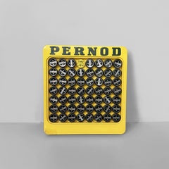 French modern Pernod perpetual advertising calendar, 1970s