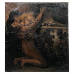 Italian oil painting on canvas, 1900s