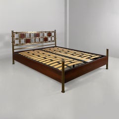 Italian mid-century bed Osvaldo Borsani & Arnaldo Pomodoro, 1950s