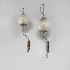 Italian mid-century modern wall lamps LP11 Luigi Caccia Dominioni Azucena, 1950s