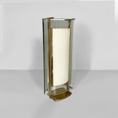 Lampe de table italienne de style « mid-century modern » conçue par Max Ingrand pour Fontana Arte, années 1960