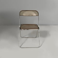 Italian modern Plia chair by Giancarlo Piretti for Anonima Castelli, 1970s