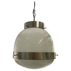 Lustre italien de style « mid-century modern » « Delta », créé par Sergio Mazza pour Artemide, années 1950