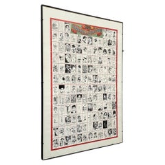 Affiche italienne moderne encadrée, « 138 Originali d'Autore », années 1990