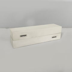 Italian modern gray plastic desk set by Bruno Munari for Olivetti, 1960s