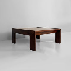Italienischer Couchtisch im Mid-Century-Modern-Stil „Bastiano Afra“ von Tobia Scarpa, Gavina, 1960er Jahre
