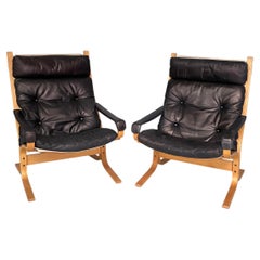Norway modern armchairs Siesta by Ingmar Relling for Westnofa, 1970s