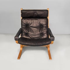 Norway modern armchairs Siesta by Ingmar Relling for Westnofa, 1970s