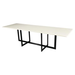 Italian modern dining table Jonathan by Francesco Soro for ICF De Padova, 1970s