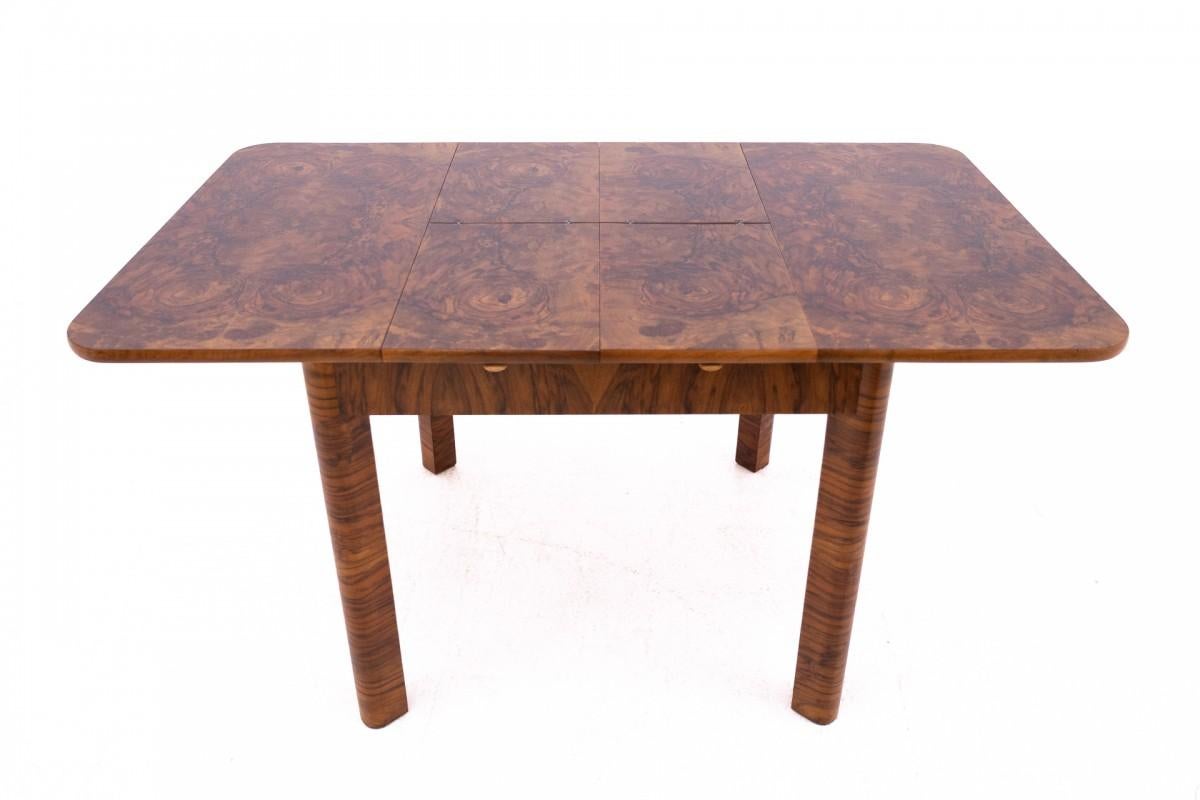 Art Deco table, 1950s, Poland. For Sale 1