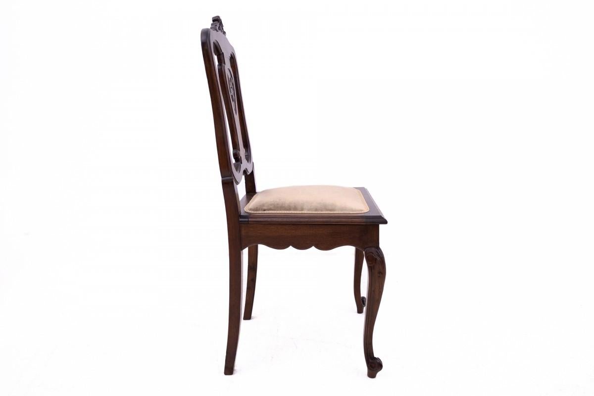 Set di sei sedie antiche del 1900 circa, Francia. in vendita 3