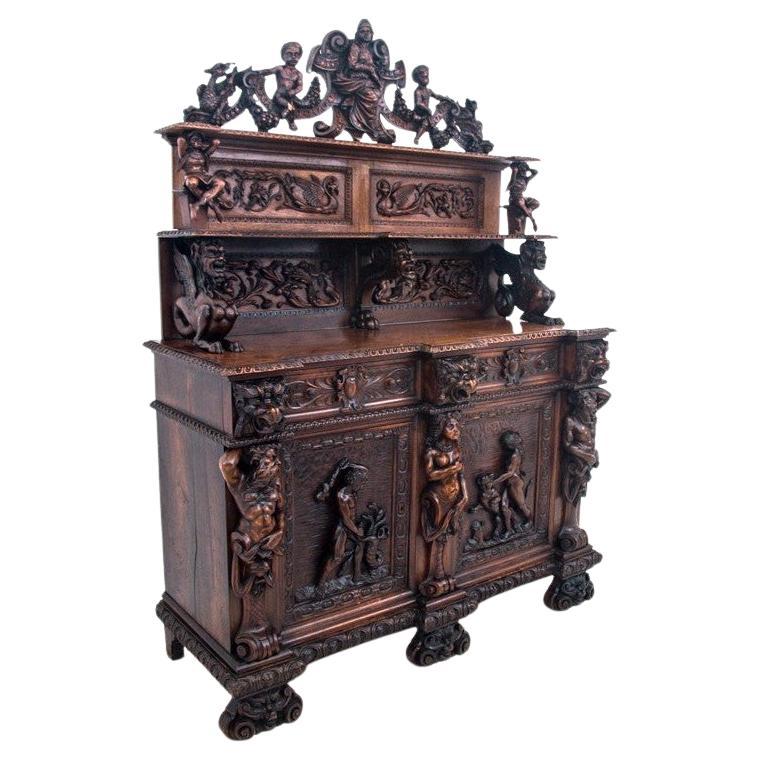 Renaissance sideboard, France, circa 1790. For Sale