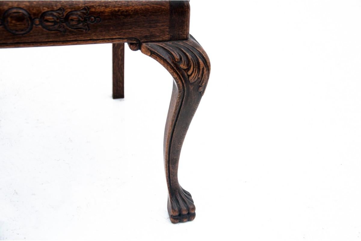 Poltrona in stile Chippendalle, circa 1900. in vendita 2