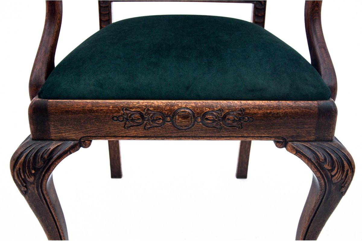 Poltrona in stile Chippendalle, circa 1900. in vendita 1