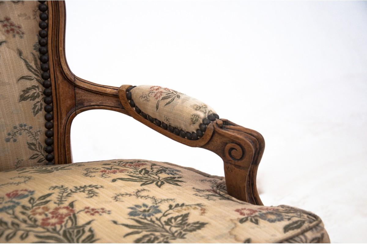 XX secolo Poltrona in stile Louis Philippe, Francia, circa 1900. in vendita