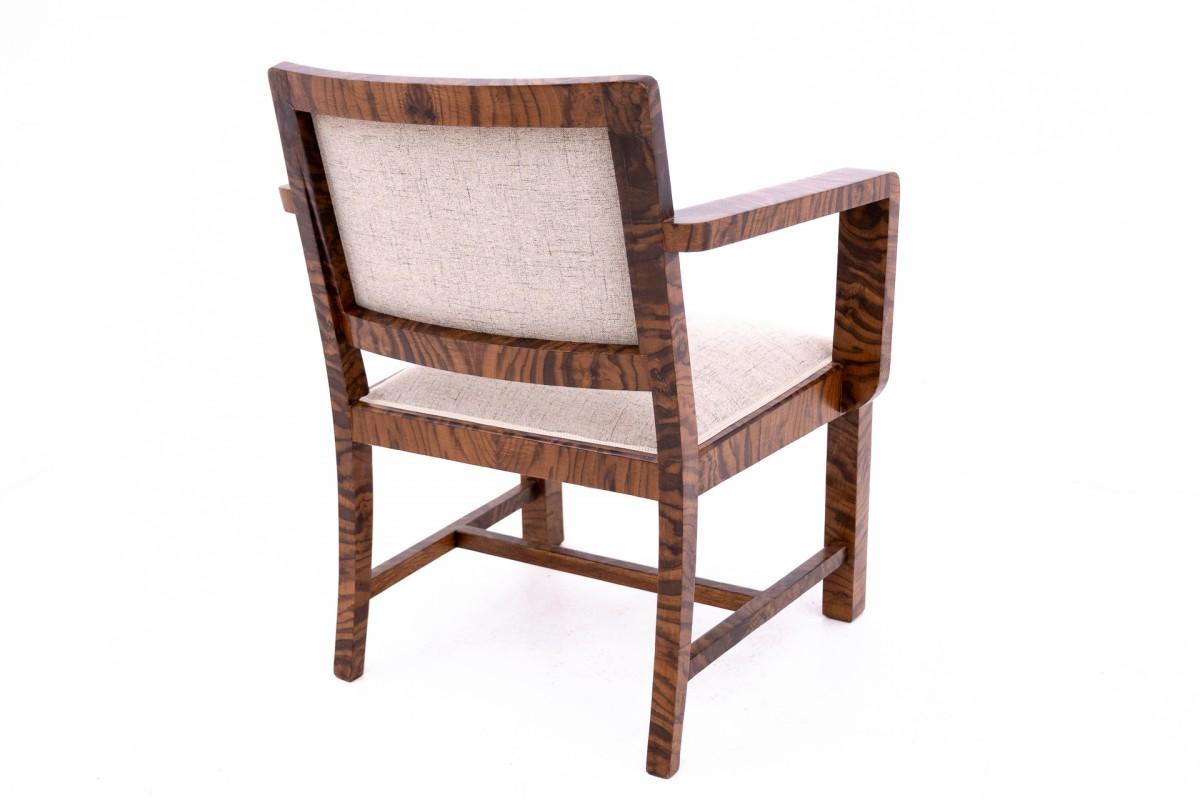 Sillón Art Déco, Polonia, años 40. en venta 5