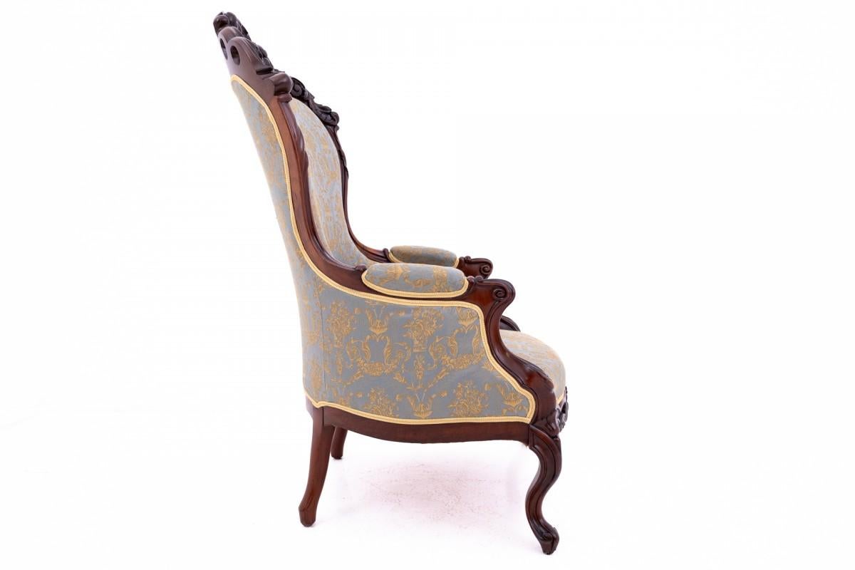 Set di poltrone berger, Francia, 1880 circa. in vendita 4
