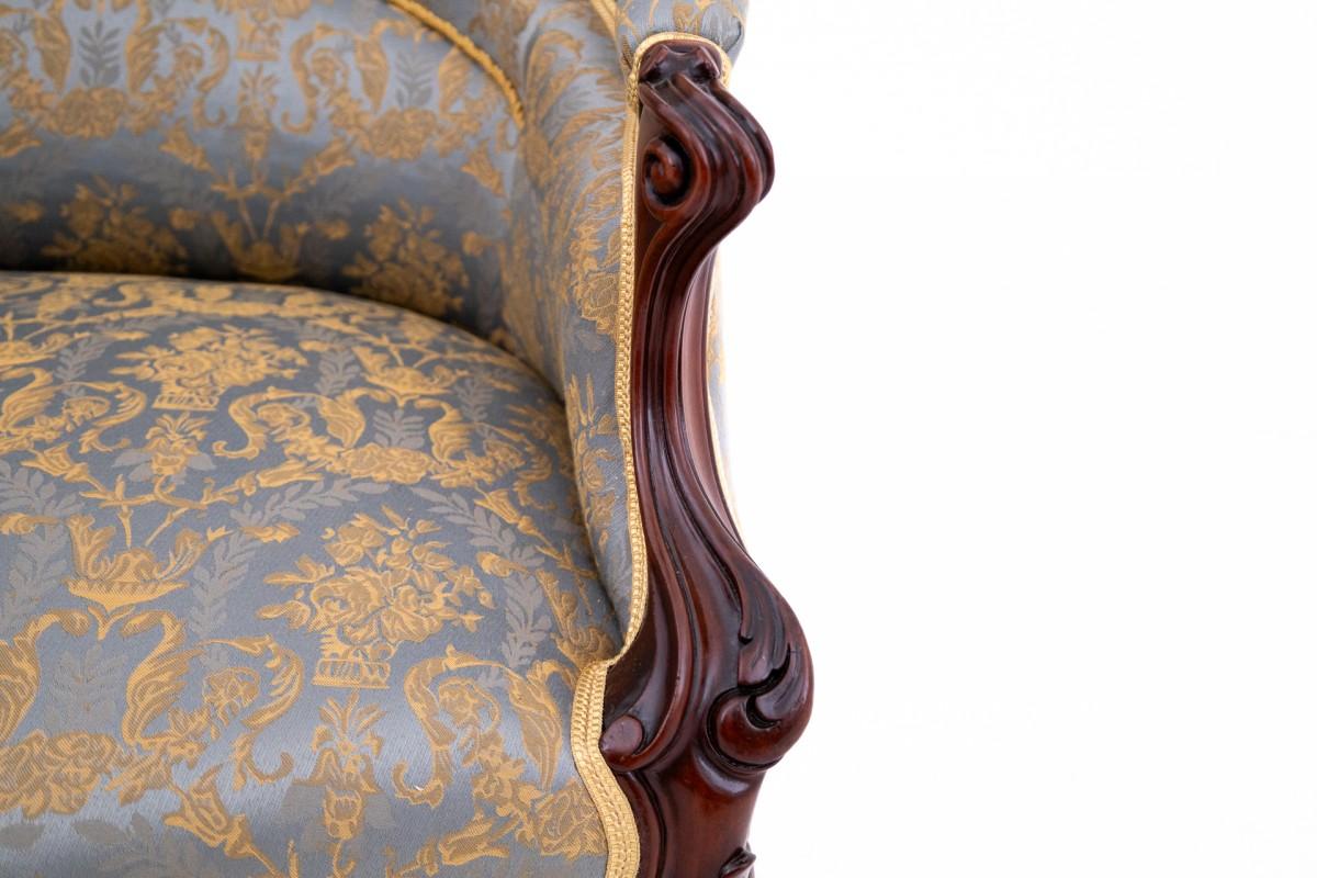 Set di poltrone berger, Francia, 1880 circa. in vendita 2