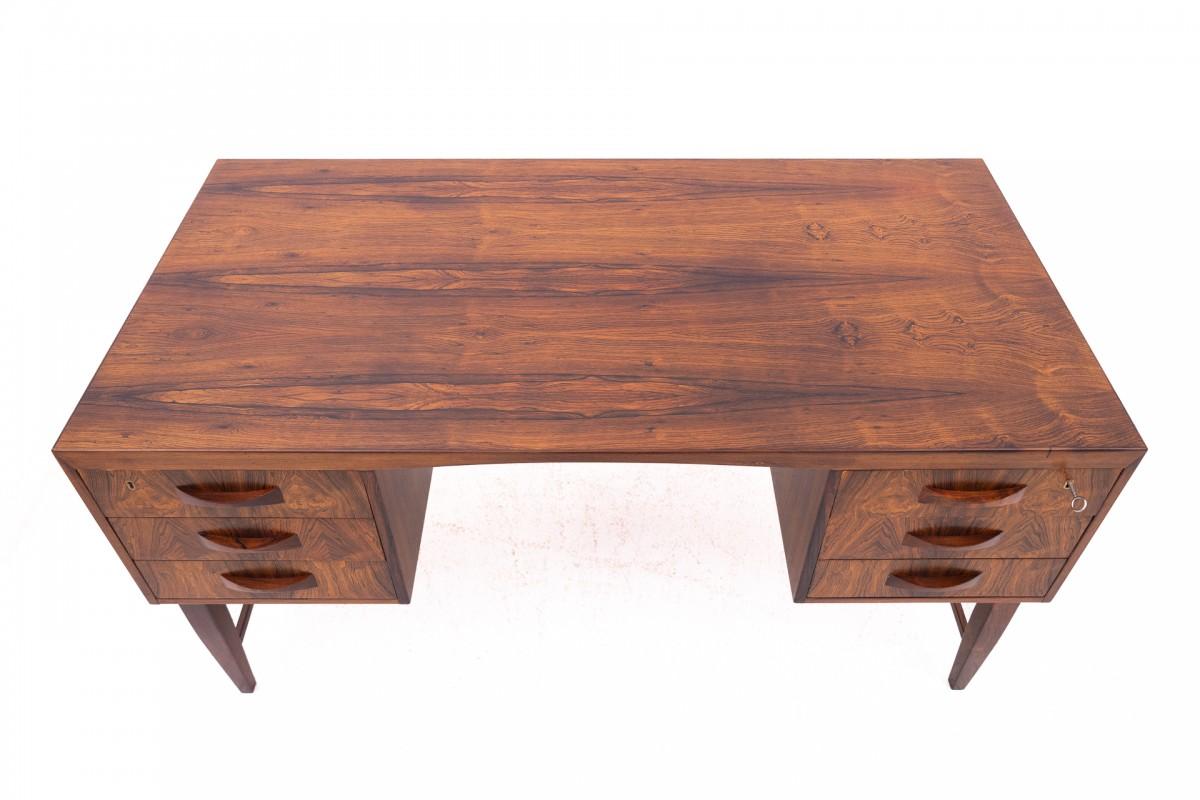 Teak Scrivania danese degli anni '60. in vendita