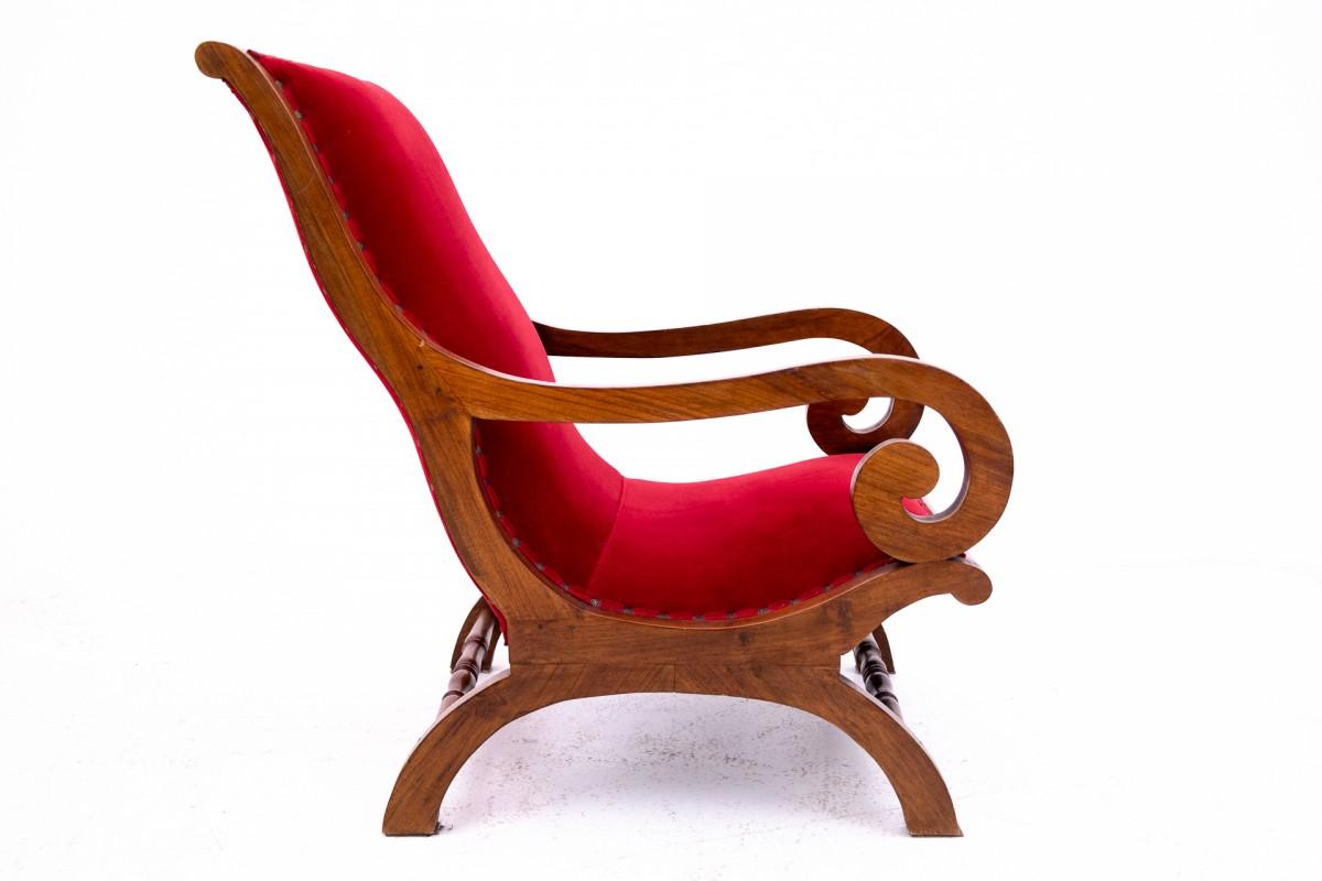 Tissu Paire de fauteuils des années 1920, Europe du Nord. en vente