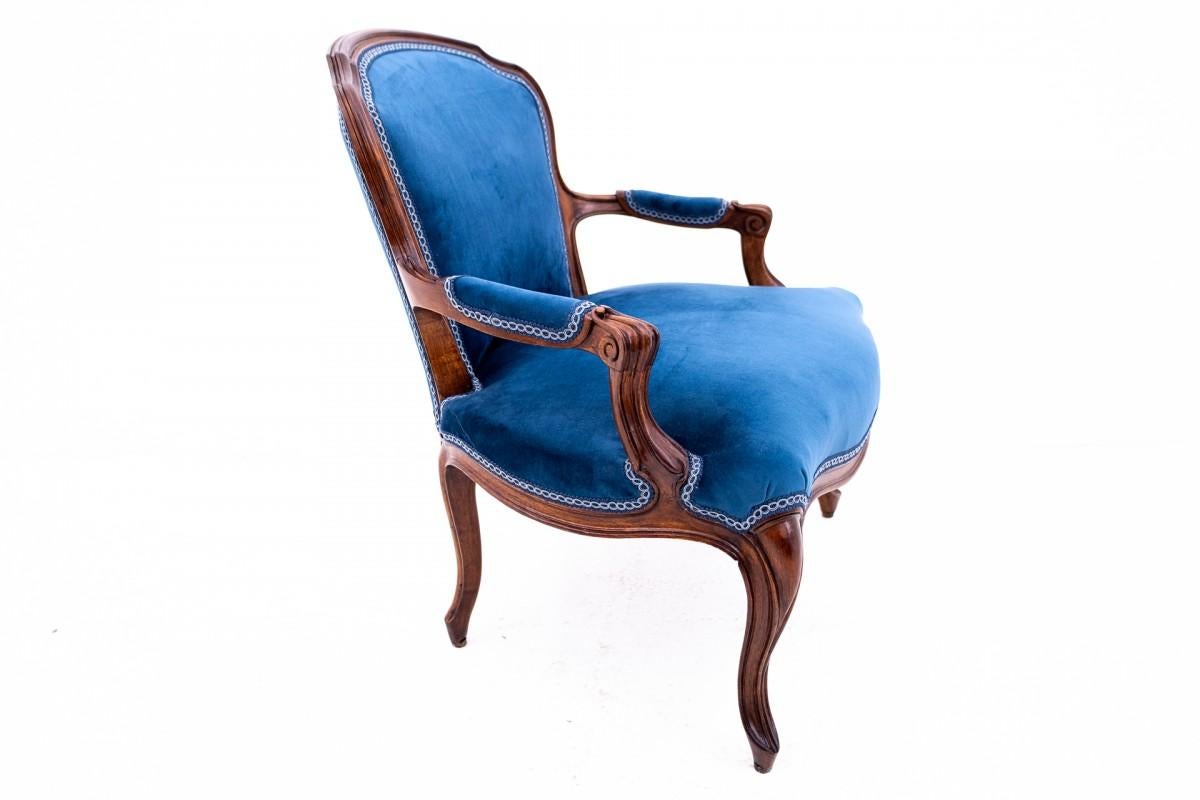 Sillón estilo Luis XVI, Francia, ca. 1920 en Bueno estado para la venta en Chorzów, PL