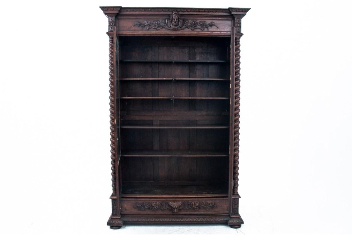 Renaissance Library in the neo-renaissance style, circa 1890. For Sale