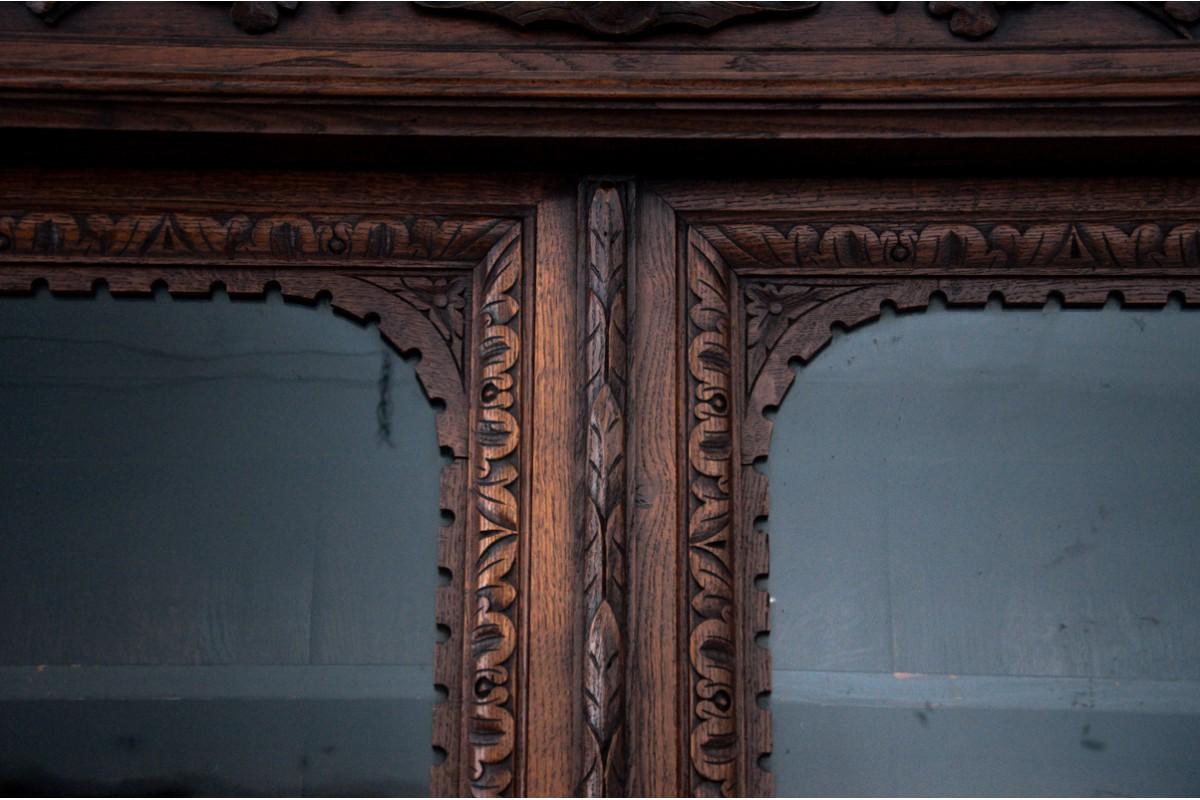 Library in the neo-renaissance style, circa 1890. For Sale 1
